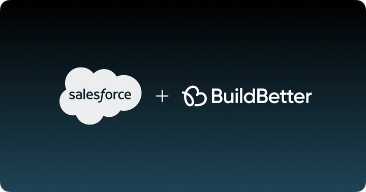 BuildBetter adds integration with Salesforce